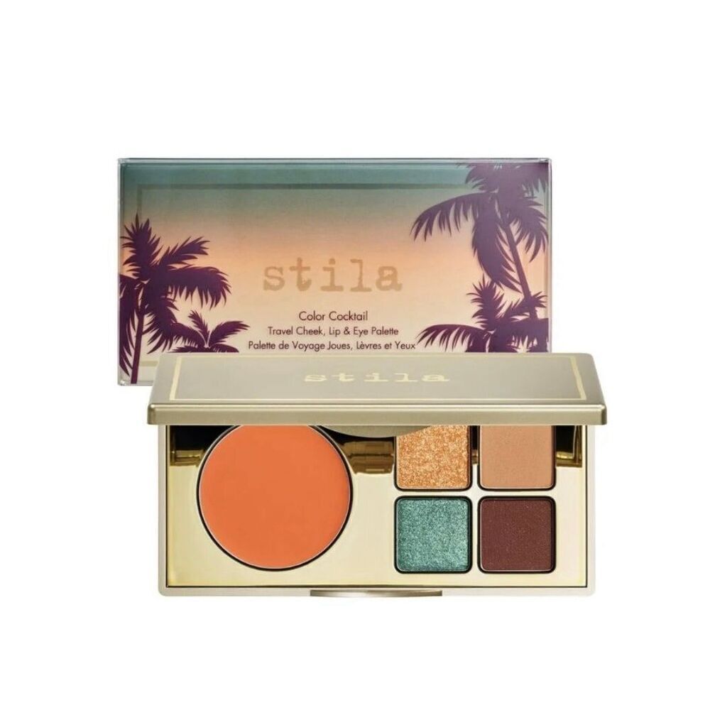 STILA - NWT 🎉HP🎉 Color Cocktail Travel Cheek Lip & Eye Palette/"Tequila Sunrise"
